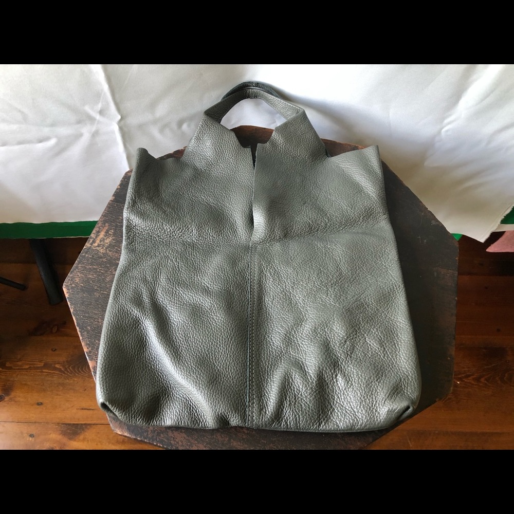 Borse in Pelle grey handbag